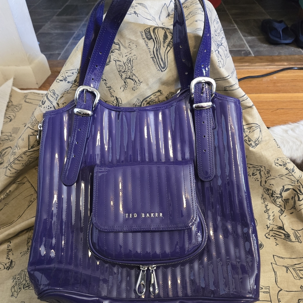 Ted Baker patent leather bag